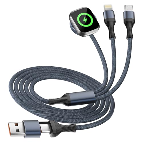 3-in-1 Multi USB Charging Cable for iPhone iWatch