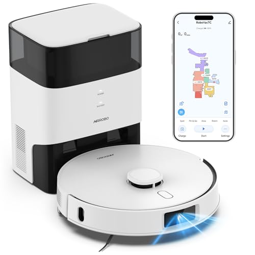 AIRROBO Self-Emptying Robot Vacuum and Mop