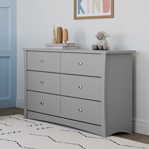 Storkcraft 6 Drawer Nursery Dresser for Kids