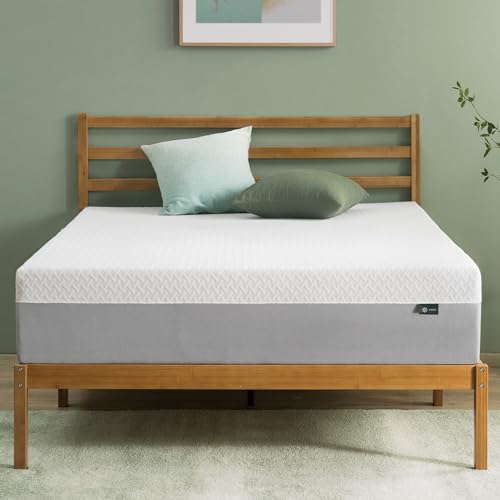 Zinus 10 Inch King Green Tea Memory Foam Mattress