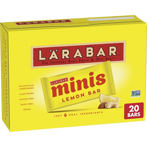 20 Count LÄRABAR Minis Lemon Vegan Gluten Free Bars