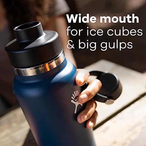 Hydro Flask 40 Oz Wide Flex Chug Cap Black, Stainless Steel, Double wall