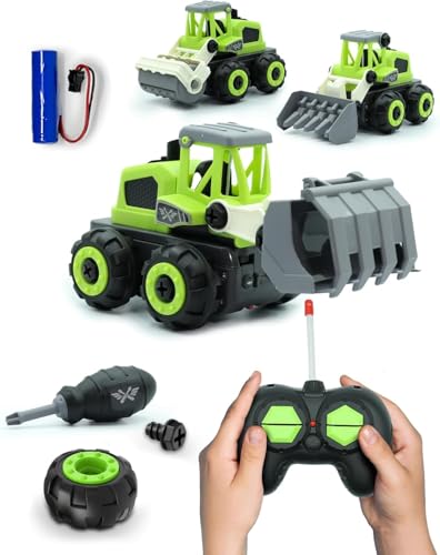 Rechargeable 3-in-1 Take Apart RC Truck Set