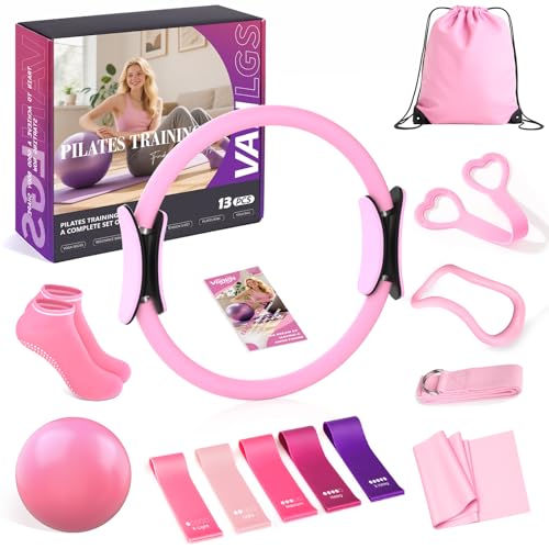 13 Piece Pilates Home Workout Equipment Set