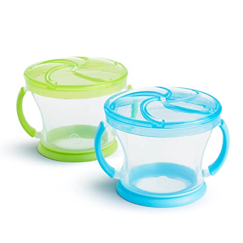 2 Pack Munchkin No-Spill Snack Containers