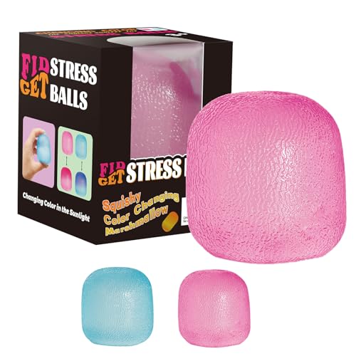 Color Changing Squishy Stress Relief Fidget Balls