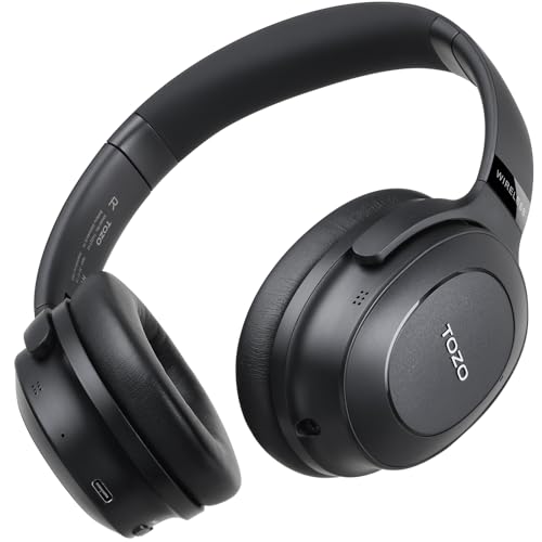 TOZO Hybrid Active Noise Cancelling Wireless Headphones
