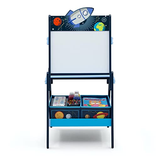 Delta Children Wooden Activity Easel with Storage