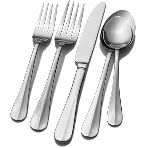 53-Piece Pfaltzgraff Stainless Steel Flatware Set, Service for 8