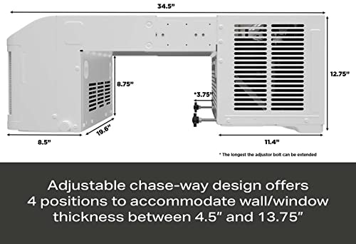 8,300 BTU WiFi Air Conditioner for Medium Rooms