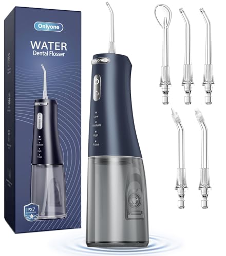 300ML Water Dental Flosser Portable Oral Irrigator 4 Modes