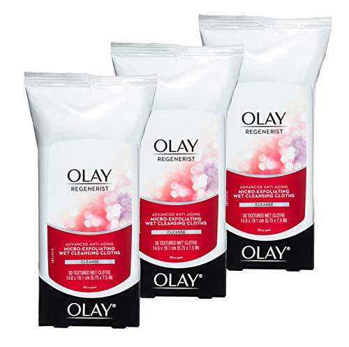 3 Pack Olay Exfoliating Makeup Remover Wipes