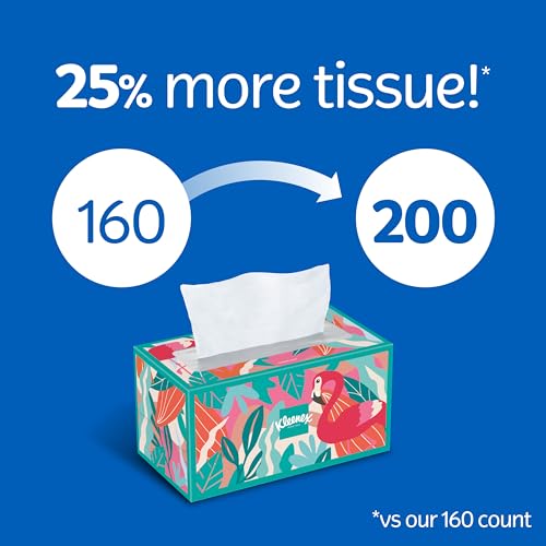 Kleenex Trusted Care 2-Ply Facial Tissues, 8 Boxes