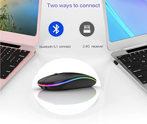 Bluetooth Wireless Mouse for Laptop and PC