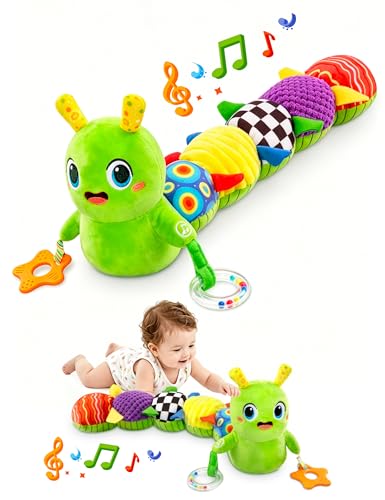 Baby Sensory Caterpillar Plush Activity Toy