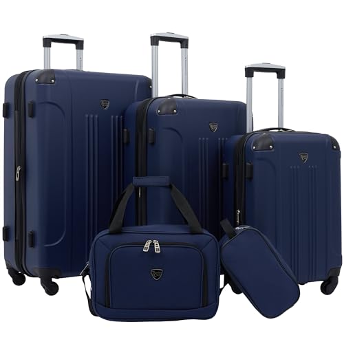 5 Piece Hardside Expandable Spinner Luggage Set