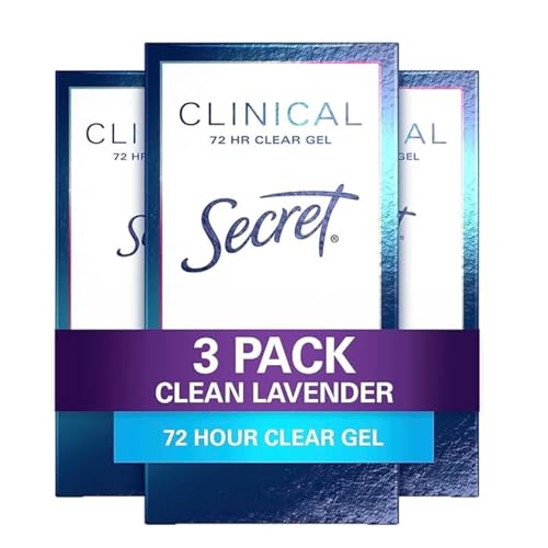 3 Pack Secret Clinical Strength Antiperspirant Deodorant 72hr