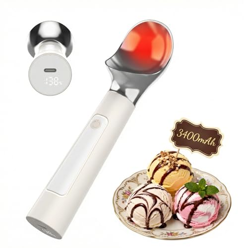 Electric Heated Ice Cream Scoop Rechargeable