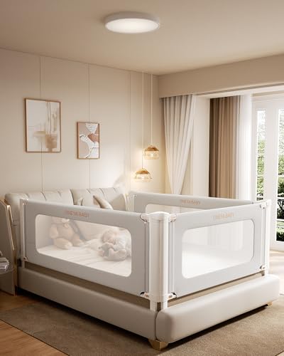 Extra Tall Toddler Bed Rail Guard for Queen King