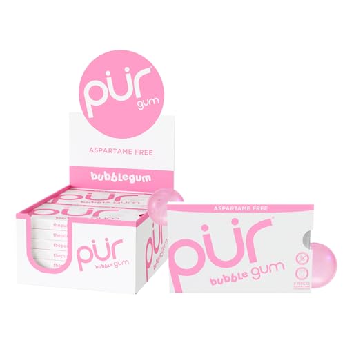 108 Count PUR Sugar Free Bubblegum Xylitol Gum (OU)