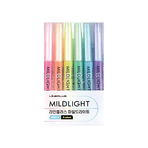 LINEPLUS Pastel Quick-Dry Highlighter Set