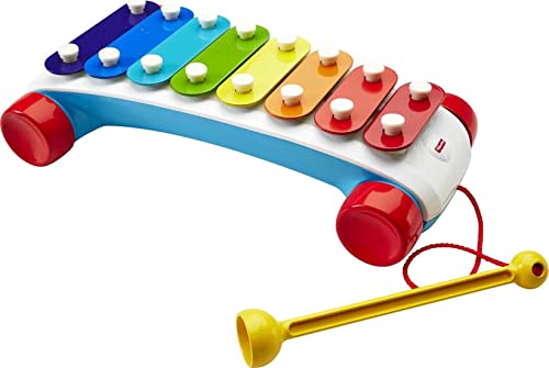 Fisher-Price Toddler Pull Toy Xylophone with Mallet