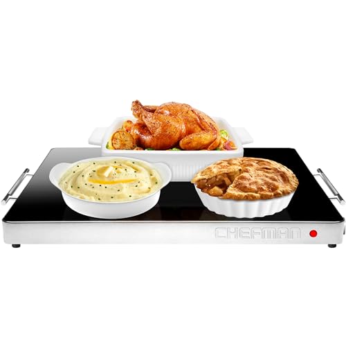 Chefman Electric Warming Tray, Adjustable Temperature, Extra Large