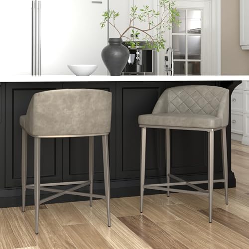 Hillsdale Gray Counter Height Stool Set of 2