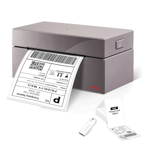ORGBRO High-Speed 4x6 Thermal Shipping Label Printer