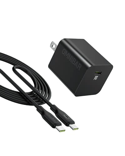 30W GaN USB C Fast Charger with Cable