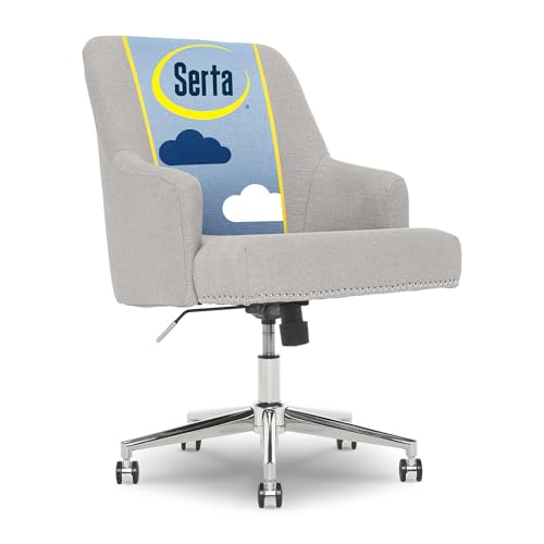 Serta Mid-Back Swivel Home Office Desk Chair