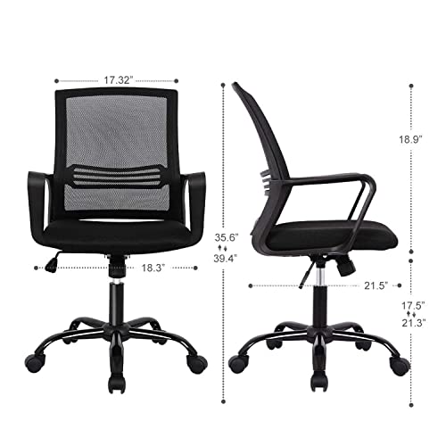 Ergonomic Mesh Office Chair with Lumbar Support