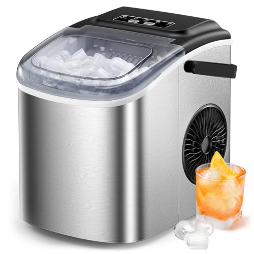 Silonn Countertop Ice Maker 26lb Self-Cleaning