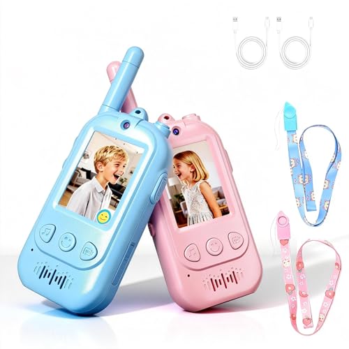Video Walkie Talkies with Screen and Voice Changer