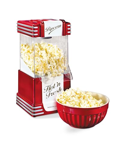 Nostalgia 12 Cup Hot Air Popcorn Maker
