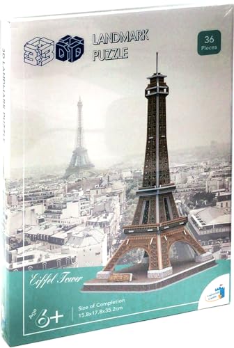 Eiffel Tower 3D Puzzle Model Kit for Adults
