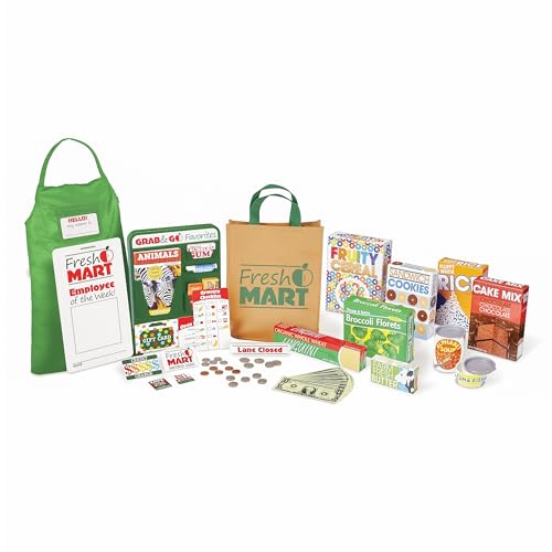 Melissa & Doug Fresh Mart Grocery Store Play Set