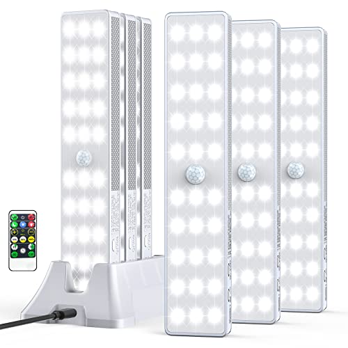 6 Pack Rechargeable Motion Sensor Under Cabinet Lights