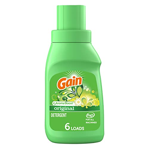 12 Pack Gain Liquid Laundry Detergent, 10 fl oz