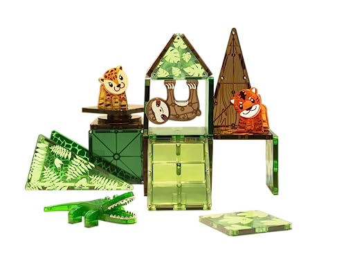 MAGNA-TILES Jungle Animals 25-Piece Set