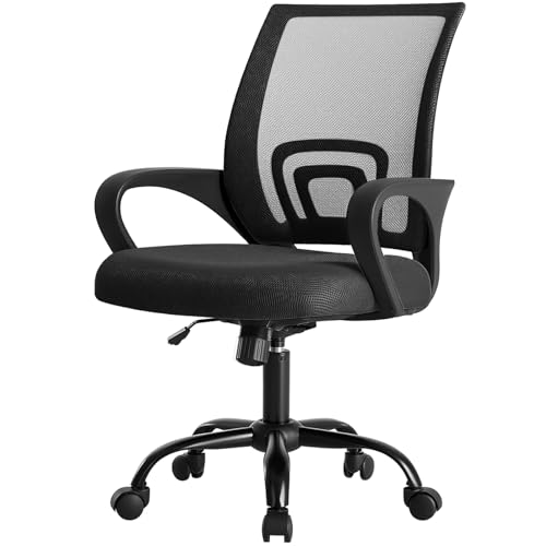 Ergonomic Mid Back Office Chair with Lumbar Support