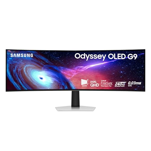 Samsung 49" Odyssey OLED Curved Gaming Monitor 240Hz