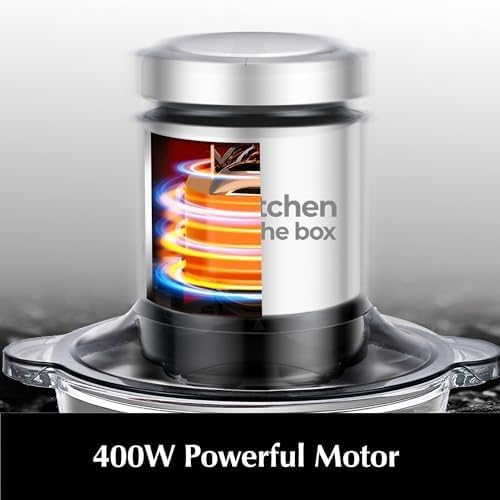 Mini Food Processor & Meat Grinder 400W