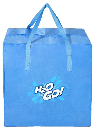 Bestway H2OGO! Waterfall Waves Mega Water Park | Inflatable Slide and Pool Fits Up to 6 Children