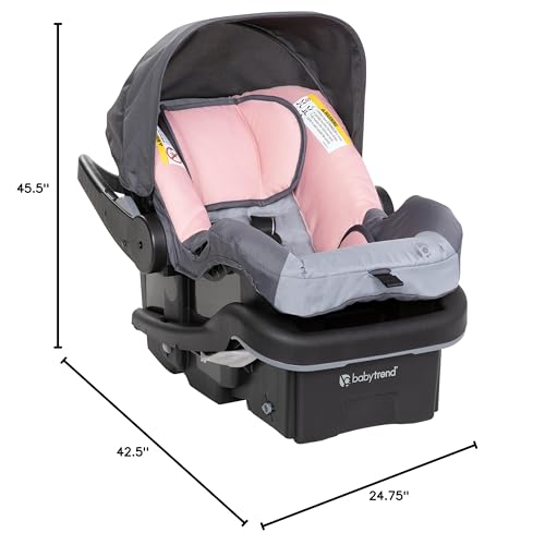 Baby Trend All-Terrain Stroller Travel System, Pink