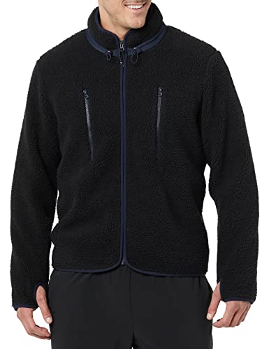 Amazon Essentials Men's Teddy Fleece Full-Zip Jacket