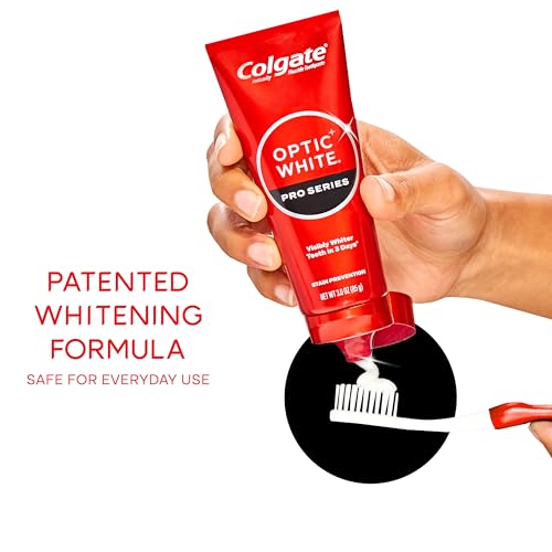 Colgate Optic White Whitening Toothpaste 3 Oz