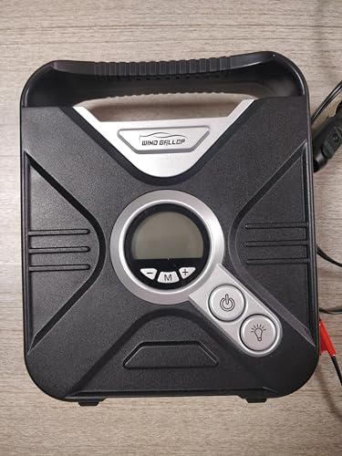 WindGallop Tire Inflator Portable Air Compressor, 90W 7800 mAh 3x Faster Air Pump for Car Tires with Tire Gauge Pressure, Tire Pump for Cars, Suv, Bikes, Motorcycles, Balls