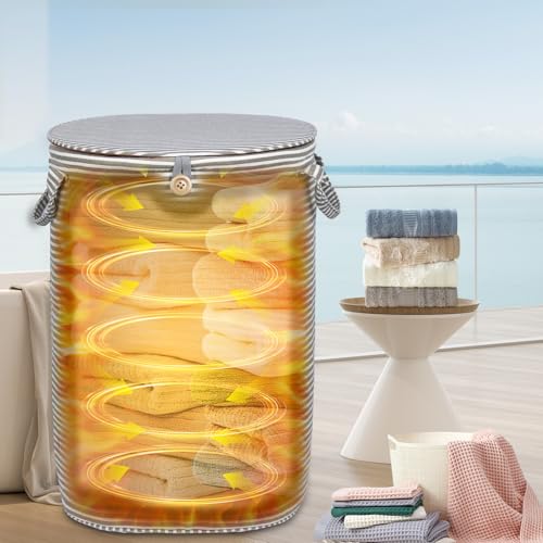 38L Foldable Towel Warmer Bucket, Heated, Auto Shut-Off