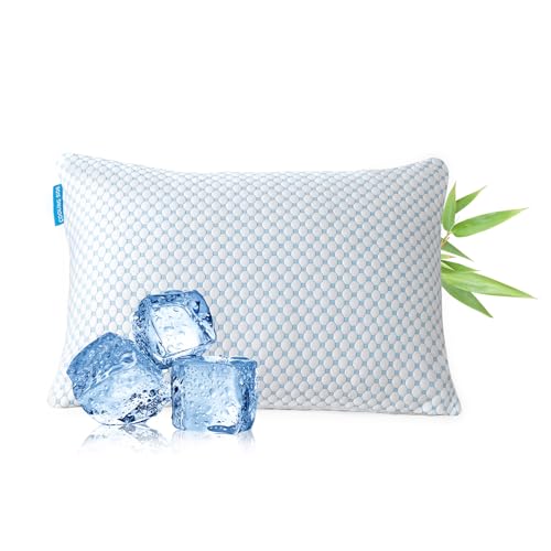 Queen Adjustable Shredded Memory Foam Pillow 1 Pack